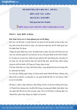 Đề thi giữa kì 2 Văn 8 Cánh diều - Đề số 6